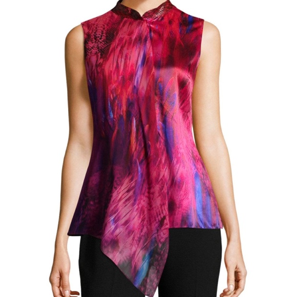 Elie Tahari Tops - Elie Tahari Faya Silk Sleeveless Top NWT